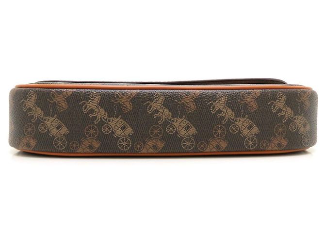Borsa a catena con patta COACH Brooke Marrone - vista 4