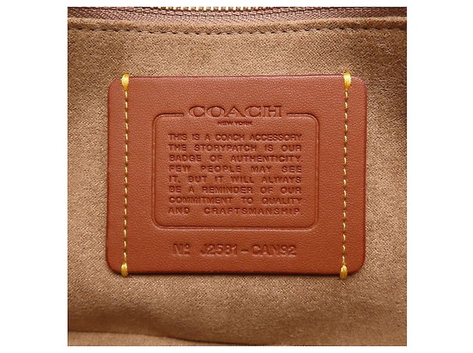 Borsa a catena con patta COACH Brooke Marrone - vista 8