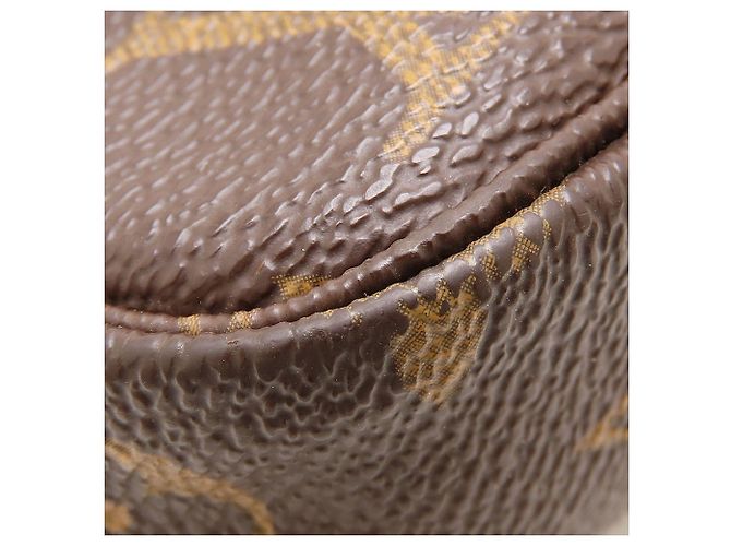 Bolsa Louis Vuitton Monogram Pochette Accessoires Marrom Monograma - vista 18