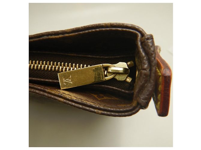 Borsa a tracolla Louis Vuitton Monogram Looping GM Marrone Monogramma - vista 12