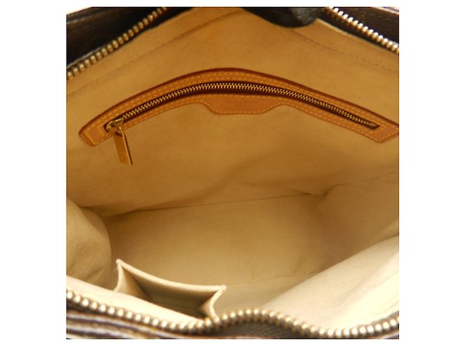 Borsa a tracolla Louis Vuitton Monogram Looping GM Marrone Monogramma - vista 5