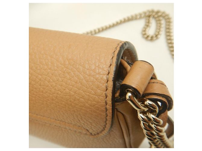 Borsa a tracolla Gucci Soho Interlocking Marrone - vista 10
