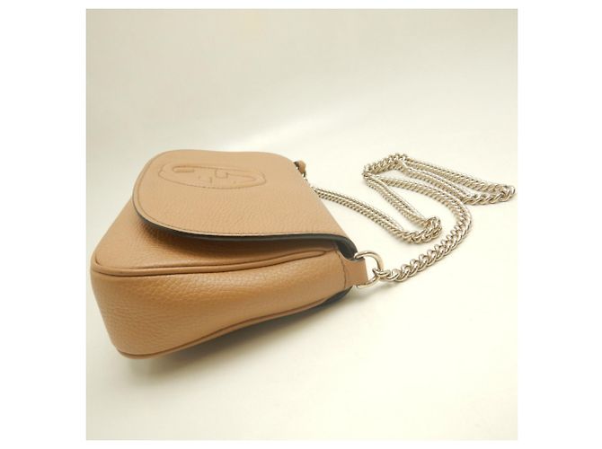 Borsa a tracolla Gucci Soho Interlocking Marrone - vista 4