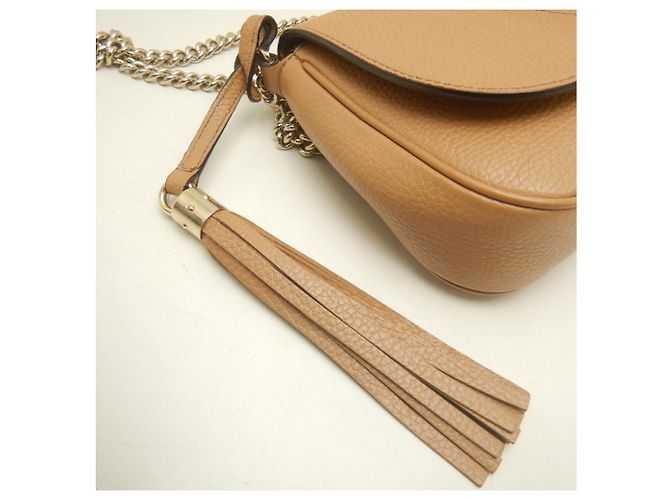 Borsa a tracolla Gucci Soho Interlocking Marrone - vista 7
