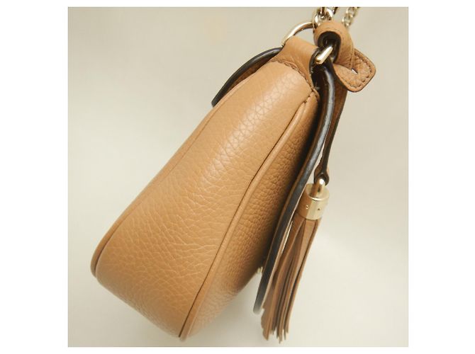 Borsa a tracolla Gucci Soho Interlocking Marrone - vista 8