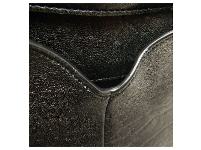 Borsa a tracolla Yves Saint Laurent Cassandra Envelope Messenger Nero - vista 21