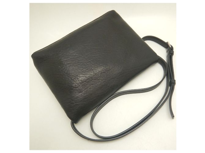 Borsa a tracolla Yves Saint Laurent Cassandra Envelope Messenger Nero - vista 3