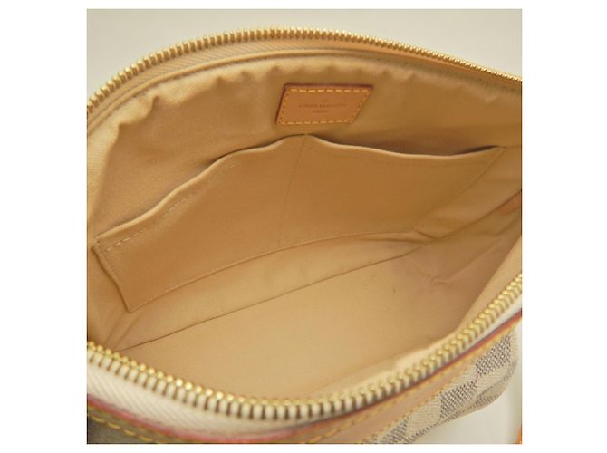 Borsa a tracolla Louis Vuitton Damier Azur Siracusa PM Blu - vista 7