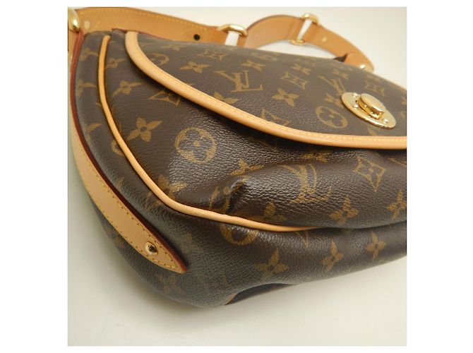Borsa a tracolla Louis Vuitton Monogram Tulum PM Marrone Monogramma - vista 14