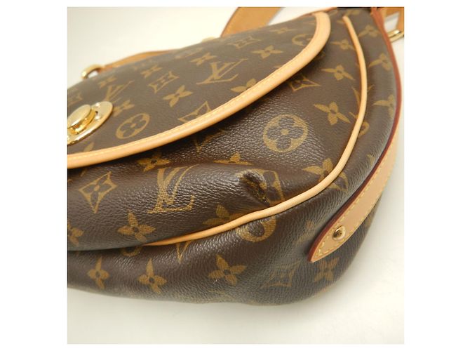 Borsa a tracolla Louis Vuitton Monogram Tulum PM Marrone Monogramma - vista 15