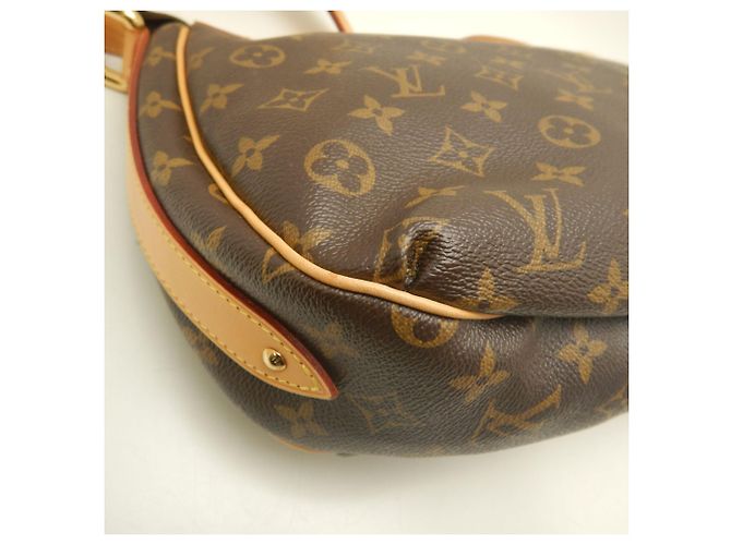 Borsa a tracolla Louis Vuitton Monogram Tulum PM Marrone Monogramma - vista 16