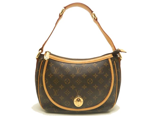 Borsa a tracolla Louis Vuitton Monogram Tulum PM Marrone Monogramma - vista 2