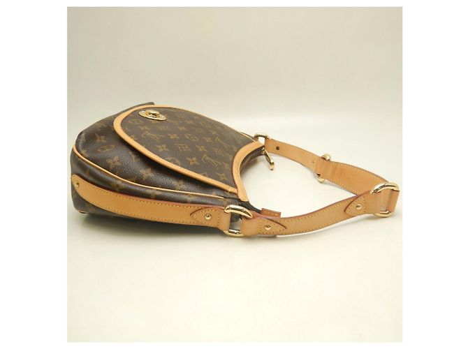 Borsa a tracolla Louis Vuitton Monogram Tulum PM Marrone Monogramma - vista 6