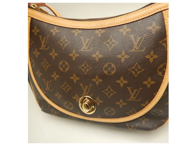 Borsa a tracolla Louis Vuitton Monogram Tulum PM Marrone Monogramma - vista 8