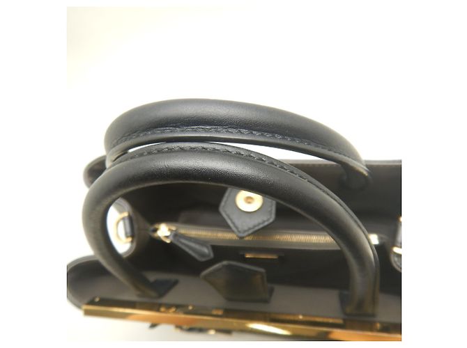 Borsa Fendi Petite 2Jours Nero - vista 11