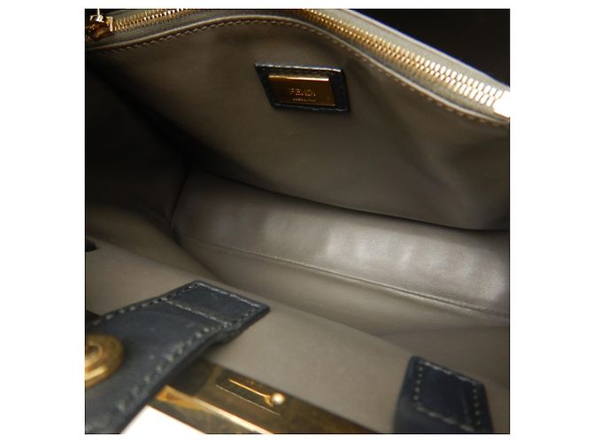 Borsa Fendi Petite 2Jours Nero - vista 21