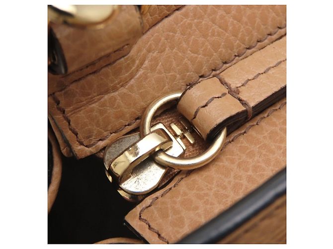 Soho Borsa a mano Gucci in pelle beige - vista 16