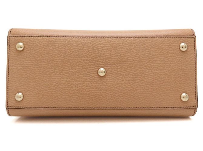 Soho Borsa a mano Gucci in pelle beige - vista 4