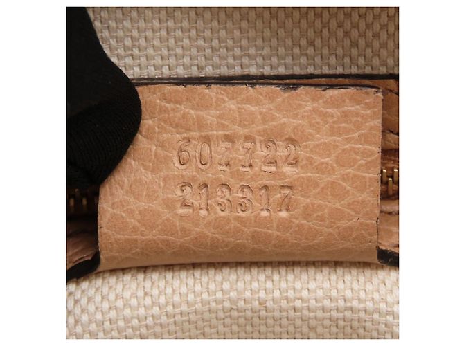 Soho Borsa a mano Gucci in pelle beige - vista 9