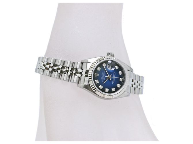 Reloj de pulsera Rolex Datejust para mujer - vista 7
