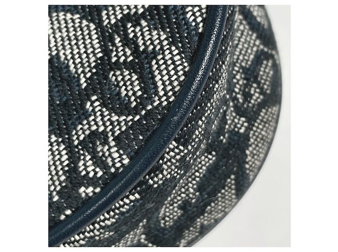 Christian Dior Saddle Bag Navy Marineblau - Ansicht 3