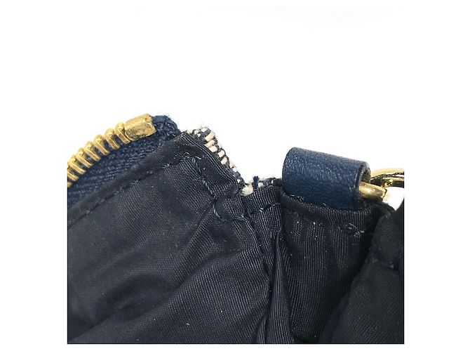 Christian Dior Saddle Bag Navy Marineblau - Ansicht 6