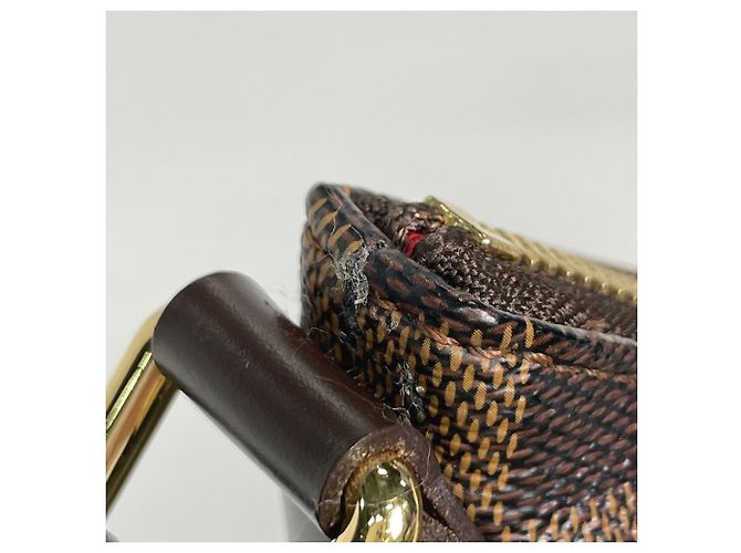 Louis Vuitton Bloomsbury PM Schultertasche Braun Damier ebene - Ansicht 4