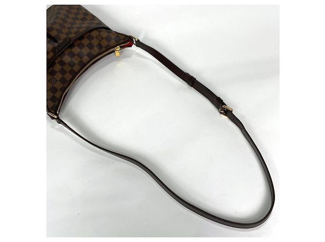 Louis Vuitton Bloomsbury PM Schultertasche Braun Damier ebene - Ansicht 6