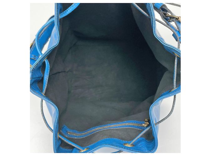 Borsa a tracolla Louis Vuitton Noe Blu - vista 10