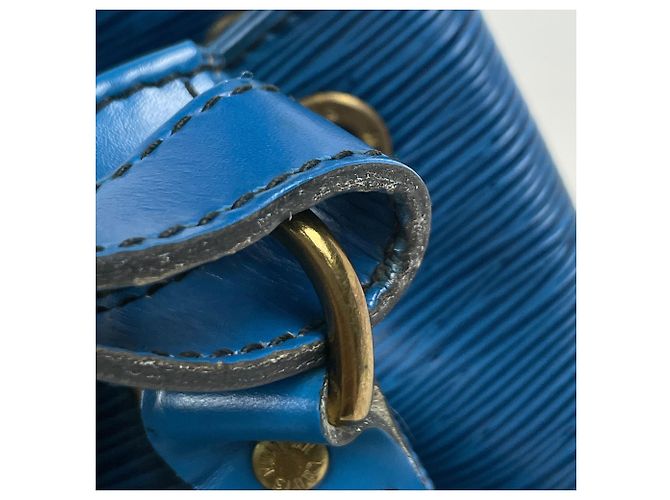 Borsa a tracolla Louis Vuitton Noe Blu - vista 6