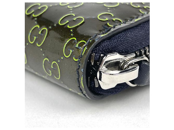 Gucci Microguccissima Langes Portemonnaie Grün - Ansicht 3