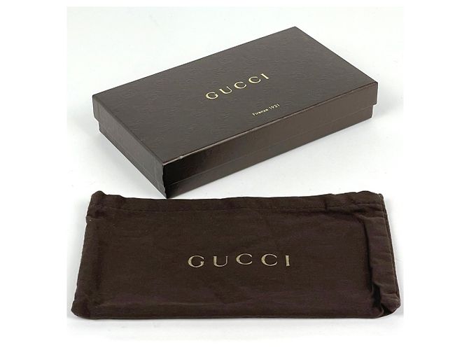 Gucci Microguccissima Langes Portemonnaie Grün - Ansicht 8