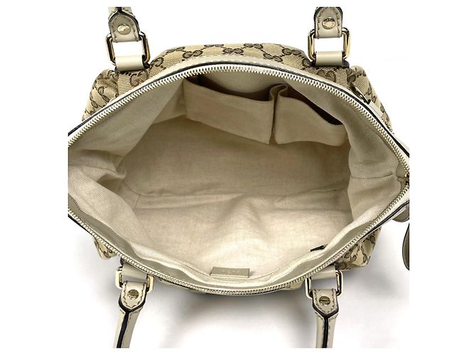 Gucci Beige GG Canvas Handbag - view 10
