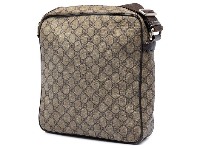 Gucci Beige GG Supreme Crossbody - vista 2