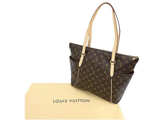 Louis Vuitton Brown Monogram Totally MM Marrone - vista 10