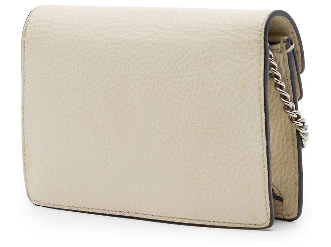 Gucci Mini Dionysus Crossbody in pelle di vitello marrone Beige - vista 2