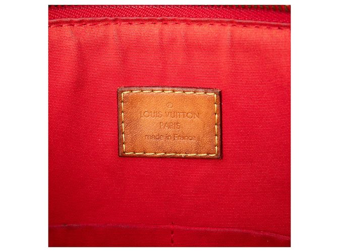 Louis Vuitton Red Monogram Vernis Montebello MM - view 5