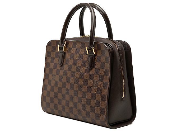 Louis Vuitton Brown Damier Ebene Triana Braun - Ansicht 2