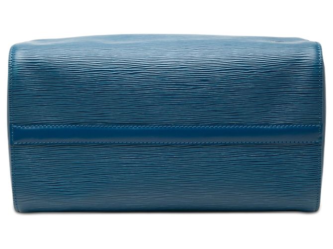 Louis Vuitton Blue Epi Speedy 35 - vista 3
