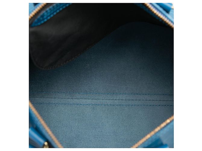 Louis Vuitton Blue Epi Speedy 35 - vista 4