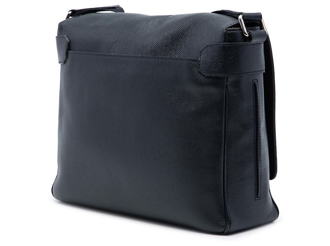 Louis Vuitton Black Taiga Roman MM Nero - vista 2