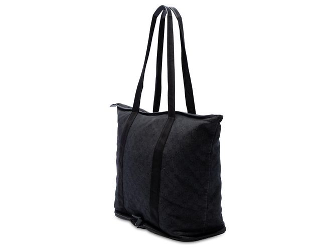 Tote Gucci in denim GG nero - vista 2