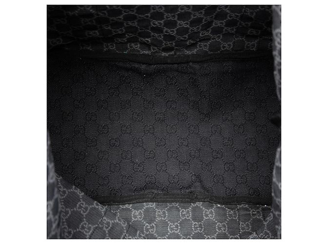 Tote Gucci in denim GG nero - vista 4