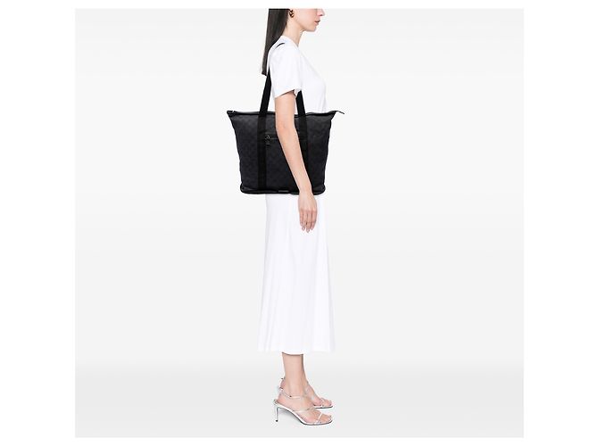 Tote Gucci in denim GG nero - vista 6