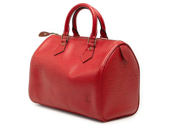 Louis Vuitton Red Epi Speedy 25 Rosso - vista 2