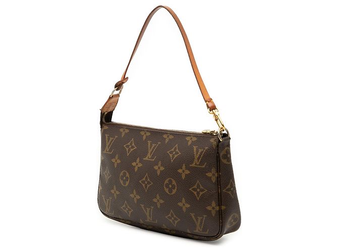 Louis Vuitton Brown Monogram Pochette Accessoires Braun - Ansicht 2