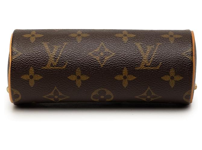 Louis Vuitton Brown Monogram Papillon Pochette Marrone - Ansicht 3