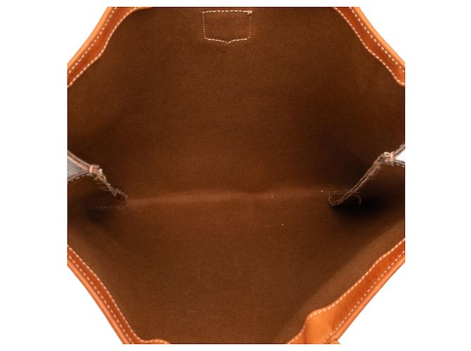 Céline Celine Brown Macadam Coated Canvas Tote Braun - Ansicht 4