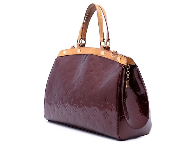 Louis Vuitton Red Monogram Vernis Brea MM Rouge Bordeaux - vue 2