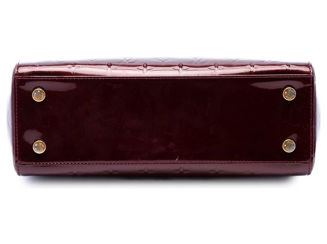 Louis Vuitton Red Monogram Vernis Brea MM Rouge Bordeaux - vue 3